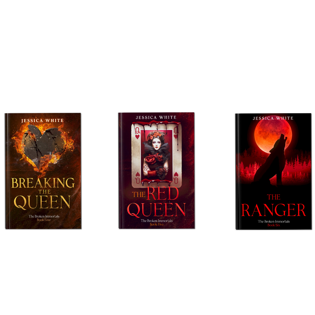 The Broken Immortals Series Complete NINE Book Paperback Collection Book Box