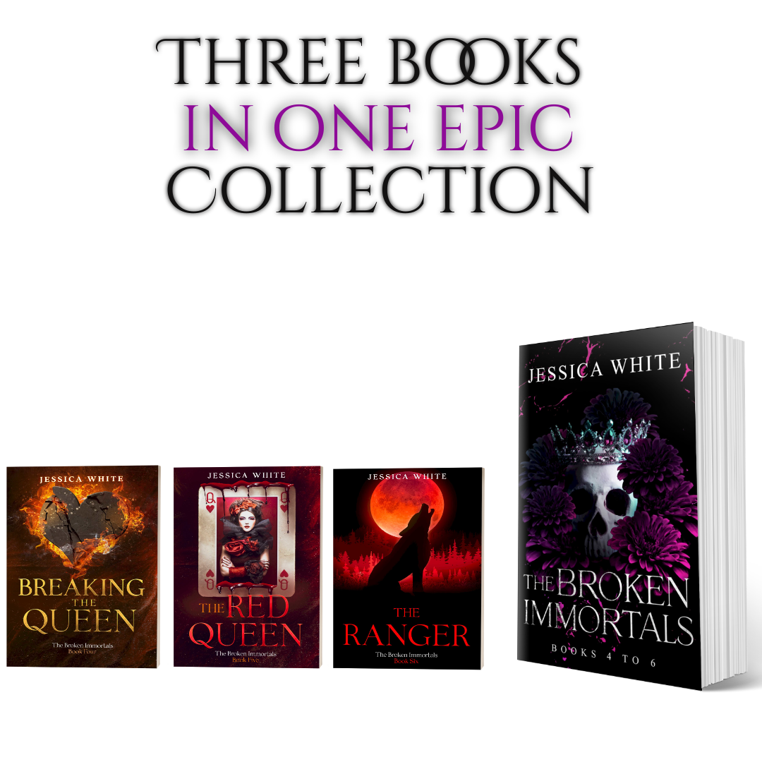 The Broken Immortals : Books 4-6: A Dark and Steamy Fairy Tale Signed SPECIAL EDITION Paperback
